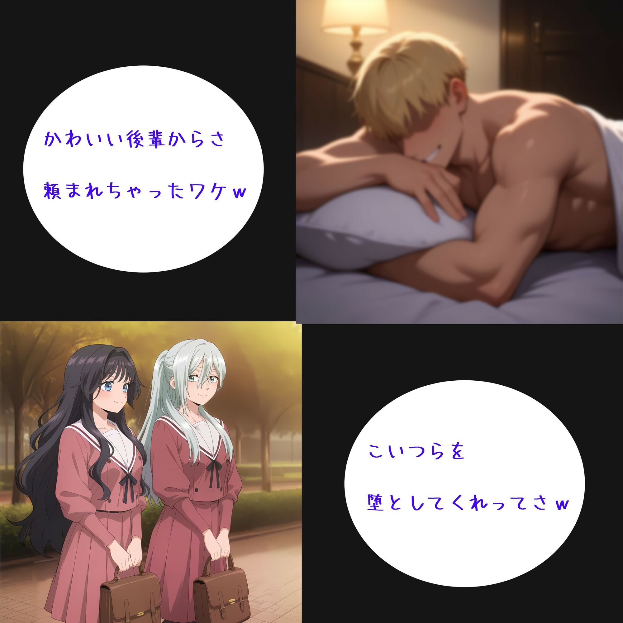 花の行方 サンプル2ページ目