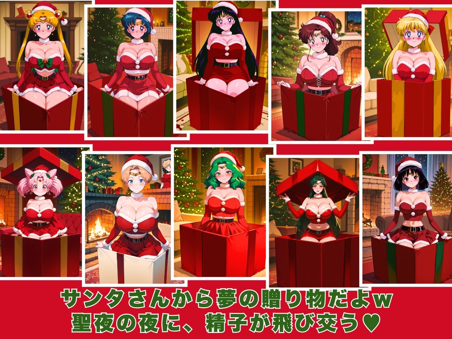 10人のエロサンタ〜セーラー●ーン 編〜 サンプル1ページ目