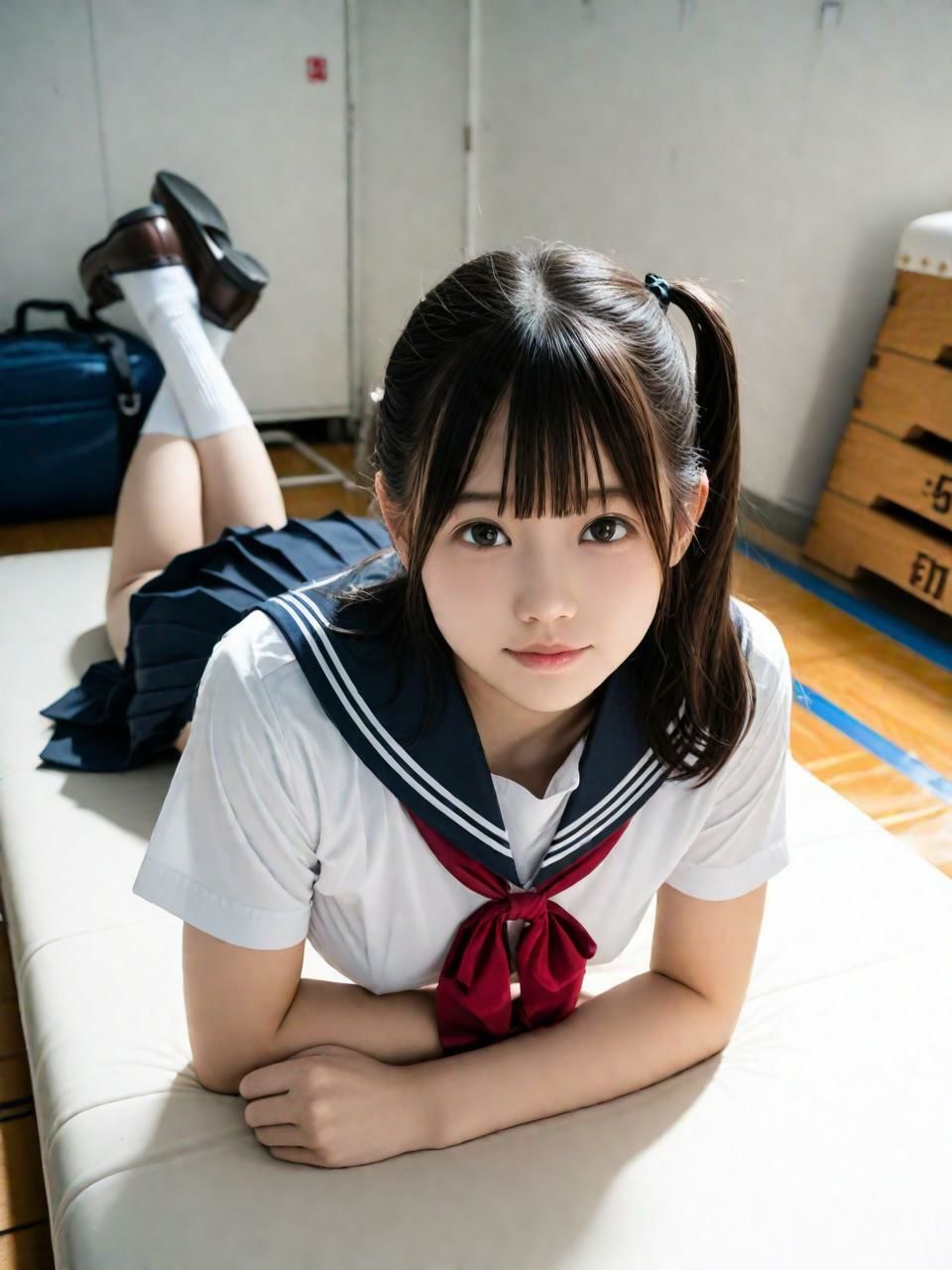 セーラー服えっち（258枚）【実写系AI超リアルCG集ult】 サンプル1ページ目