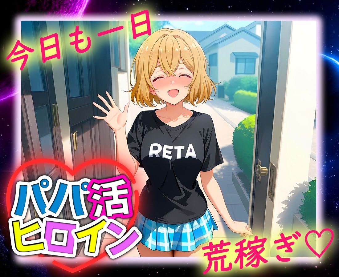 パパ活ヒロイン 〜今日もマンコで稼ぎます〜  七海編 サンプル9ページ目
