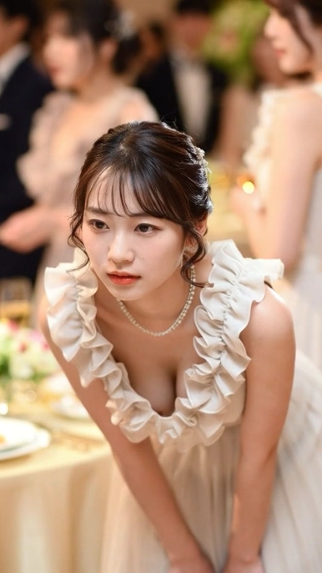 披露宴 下着 ランジェリー 女子大生 乱交 ドレス パンチラ ブラチラ 盗撮 結婚式 3次会 サンプル6ページ目