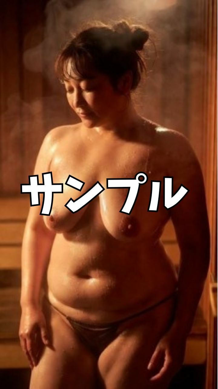サウナ巨乳熟女 サンプル1ページ目