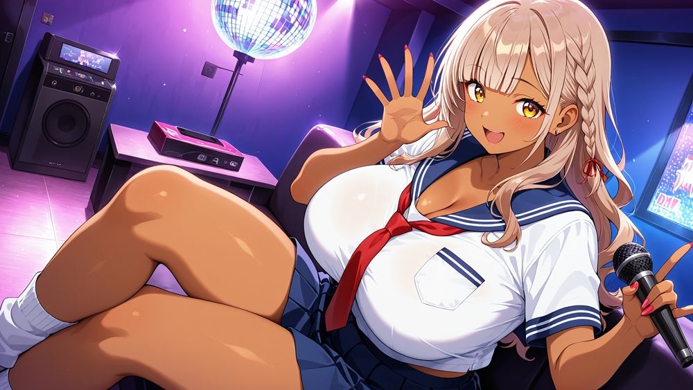 爆乳白ギャルと褐色ギャルが同級生宅で誘惑中出し【4K】【FANZA専売】 サンプル7ページ目