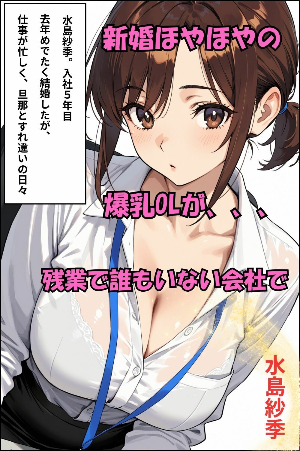 キモい上司に襲われ、生ハメ・中出しされて、イキまくった話 サンプル1ページ目