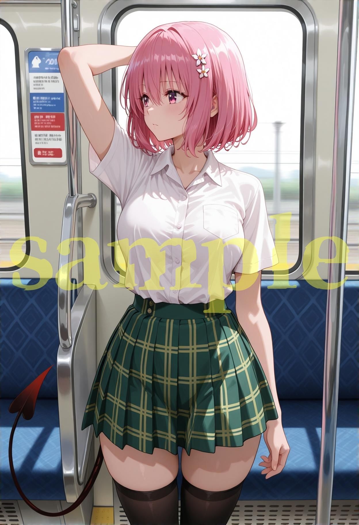 強〇快楽痴〇電車  モ〇編 サンプル1ページ目