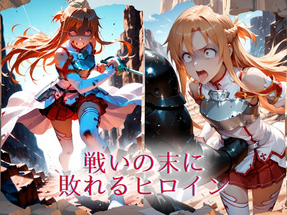 The Fallen Heroine  結◯明日奈（アスナ） サンプル8ページ目