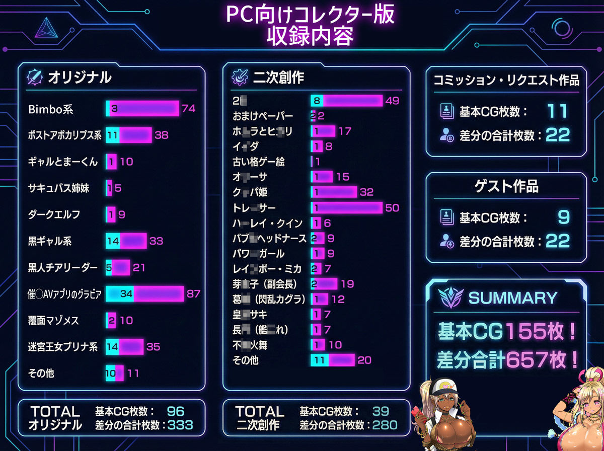 アルセノテリス 支援サイト限定CGコレクション 2015-2019: PC向けコレクター版 サンプル2ページ目