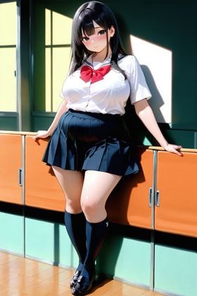ぽっちゃり女子 サンプル1ページ目