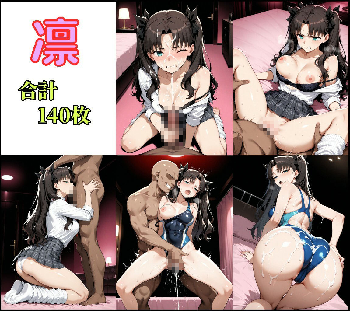 Fate/Staynight ヒロインズ制服＋競泳水着CG集 サンプル2ページ目