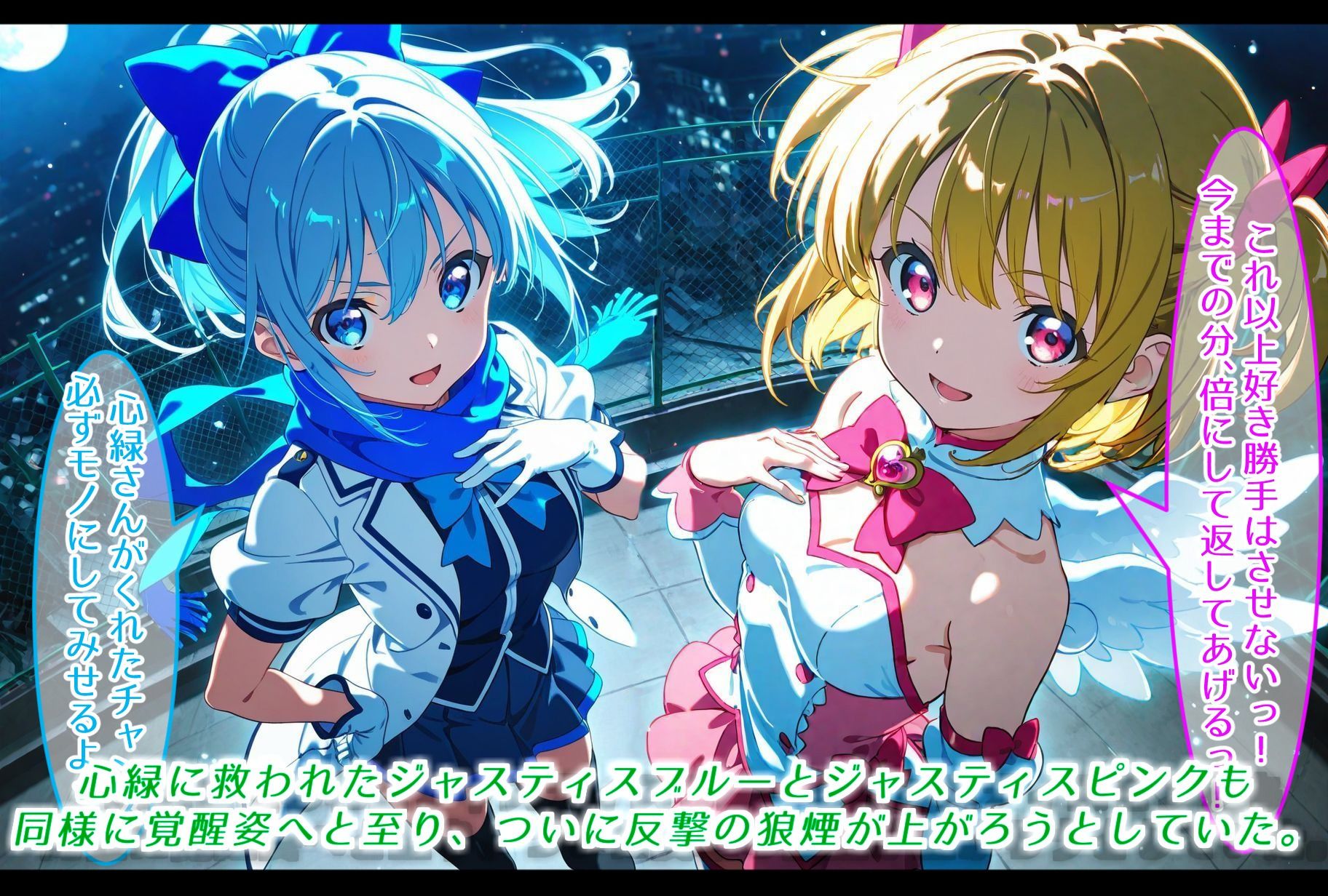 クラスメイトに犯し尽くされた令嬢魔法少女。快楽に呑まれ完全に堕ちる。 サンプル8ページ目