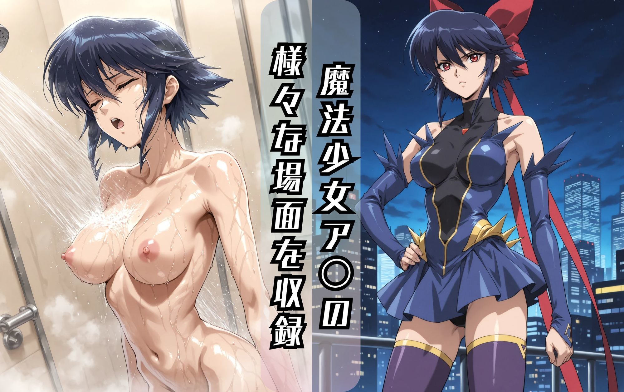 魔法少女ア〇のエッチな日々 サンプル1ページ目