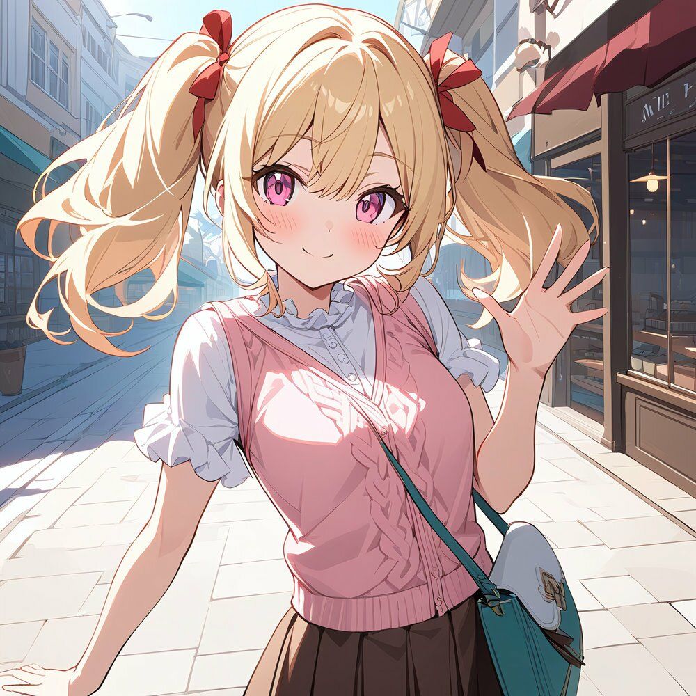 甘えんぼ彼女・莉愛 - 私服デート日記 サンプル1ページ目