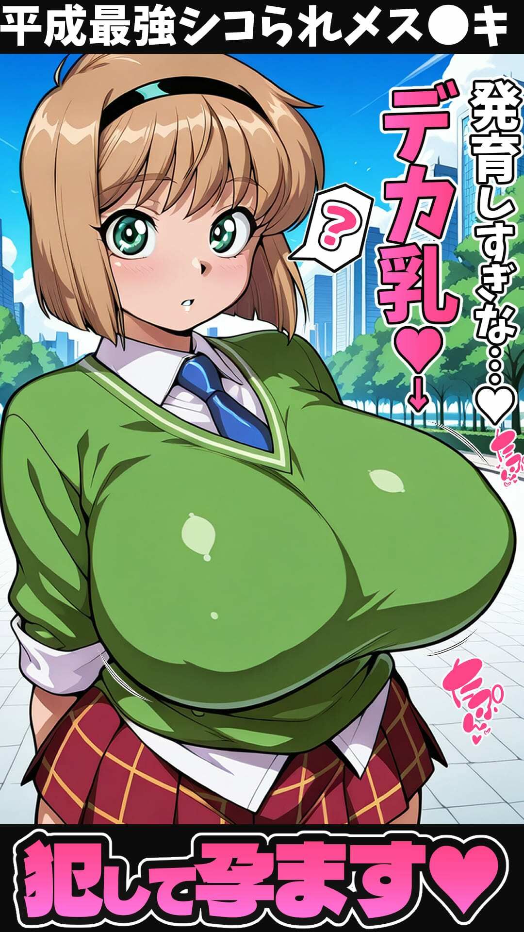 爆乳メス●キ孕ませ サンプル1ページ目