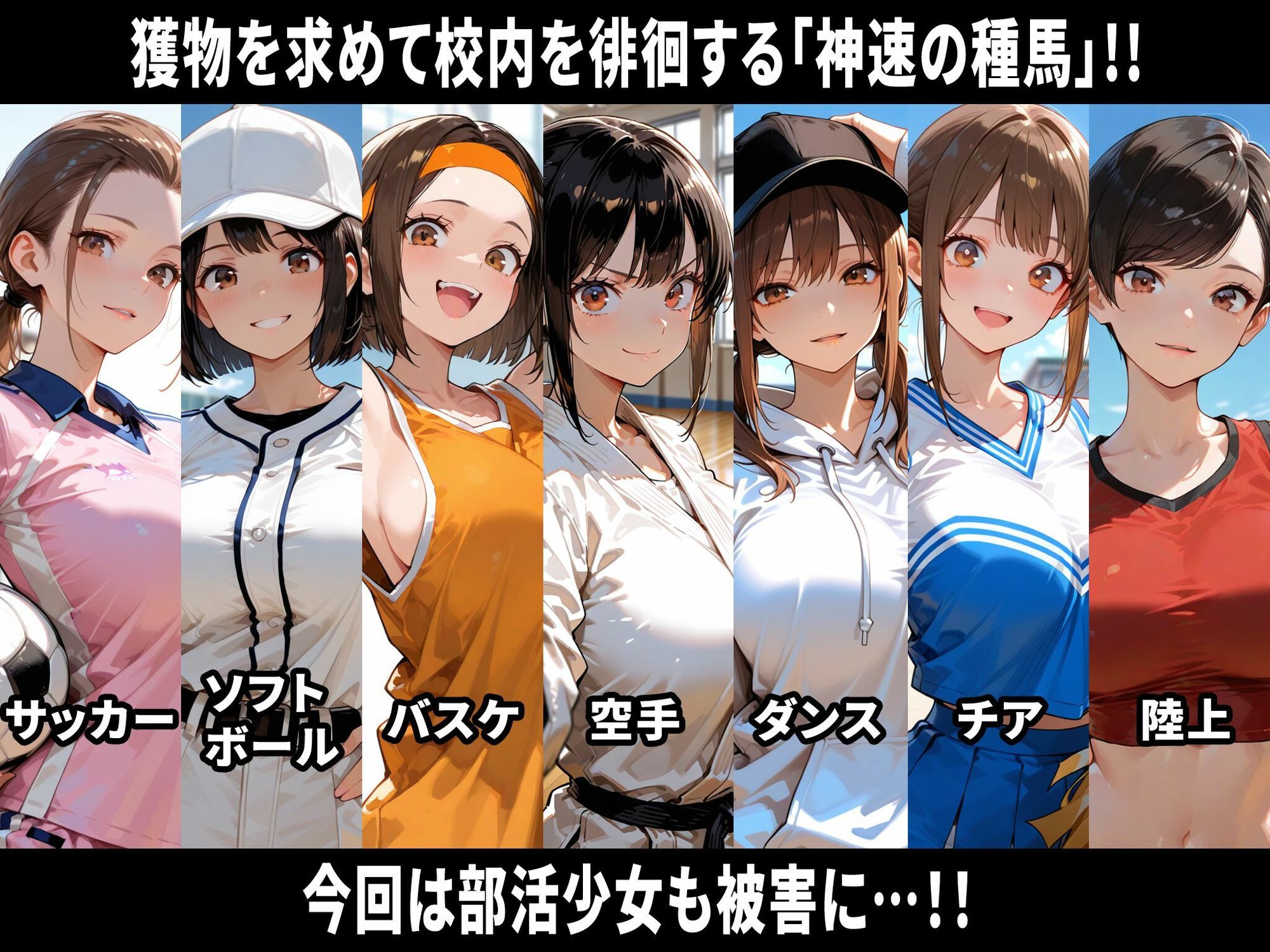 巨乳学園レ〇プ事件被害者録Vol.2 即出し2コマ サンプル3ページ目