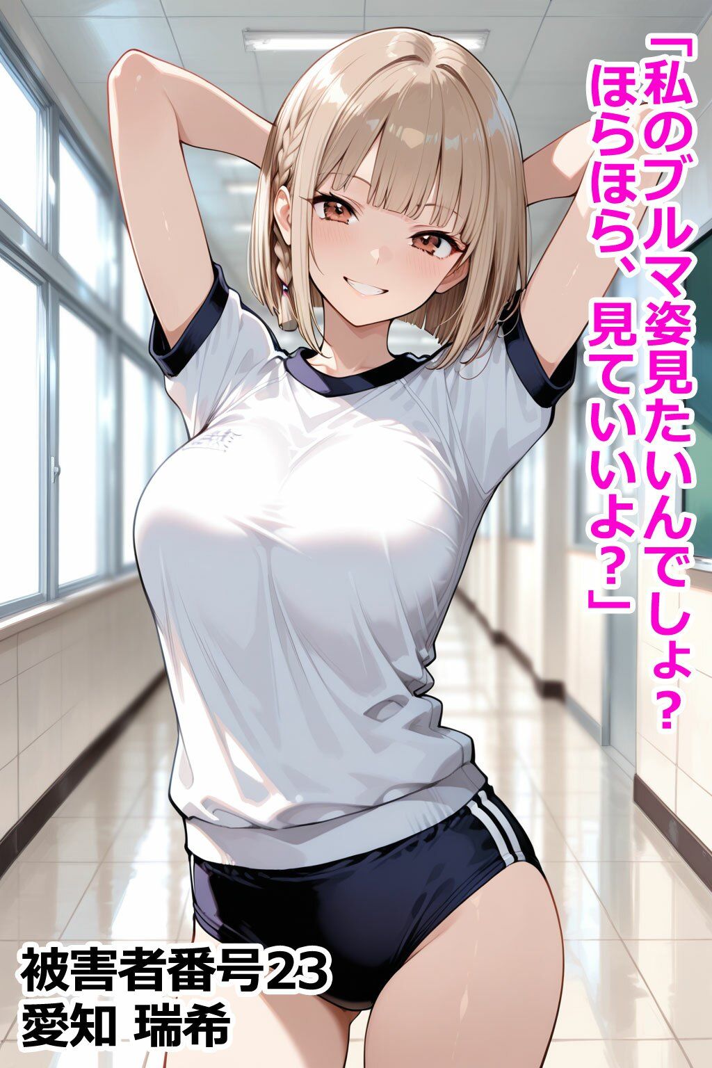 巨乳学園レ〇プ事件被害者録Vol.2 即出し2コマ サンプル6ページ目
