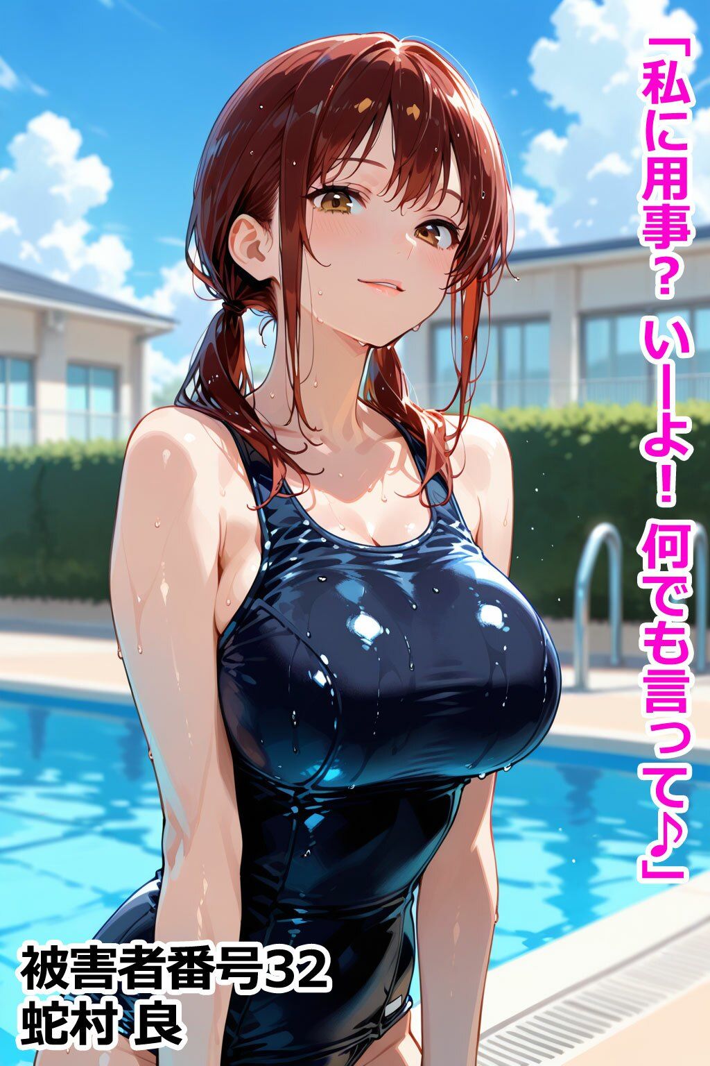 巨乳学園レ〇プ事件被害者録Vol.2 即出し2コマ サンプル8ページ目