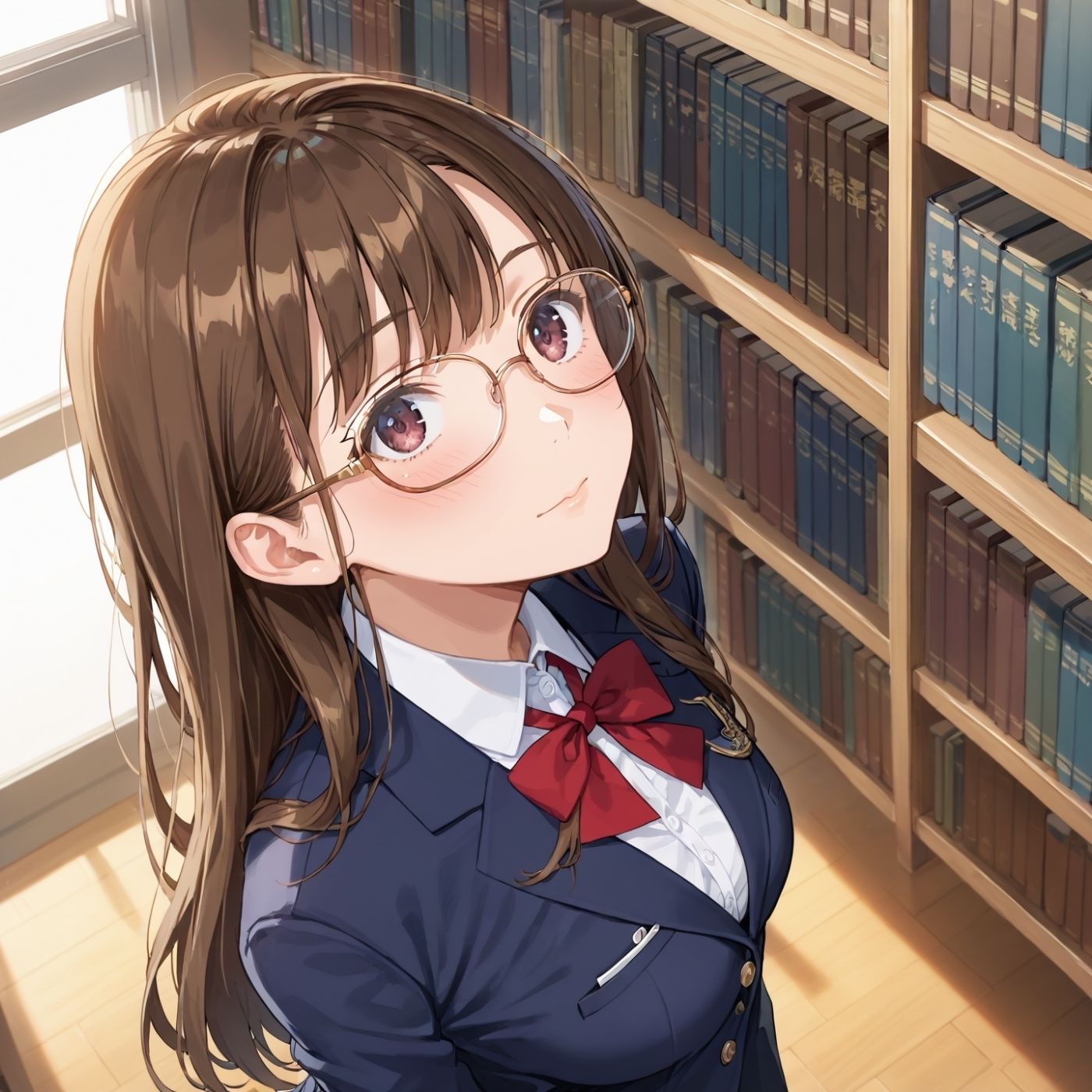 学園性活！図書委員と官能的な秘め事1【メガネ美少女の厳選CG350枚収録】 サンプル2ページ目