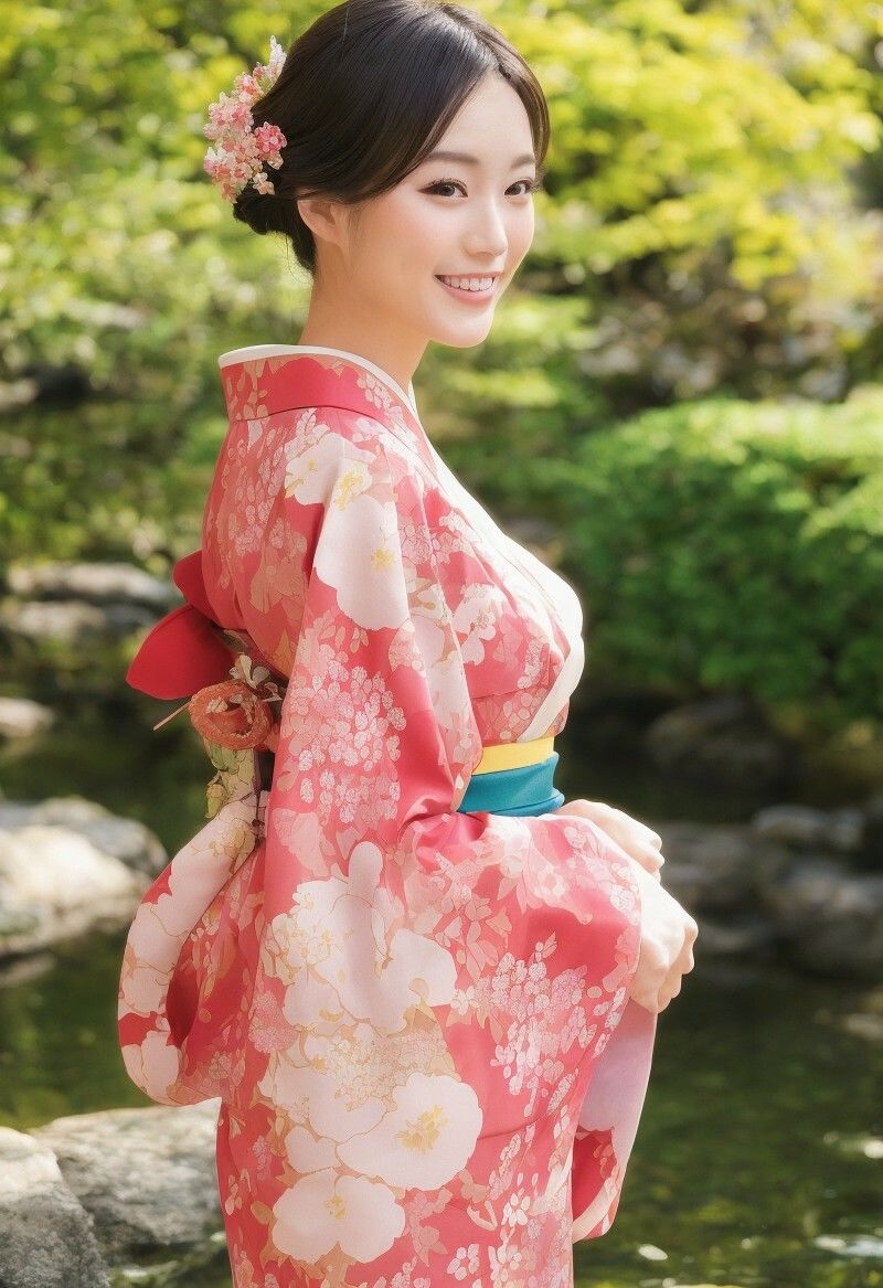 【美女名録】vol1.20  絢爛―振袖に咲く美―  148枚【AIグラビア写真集】 サンプル3ページ目