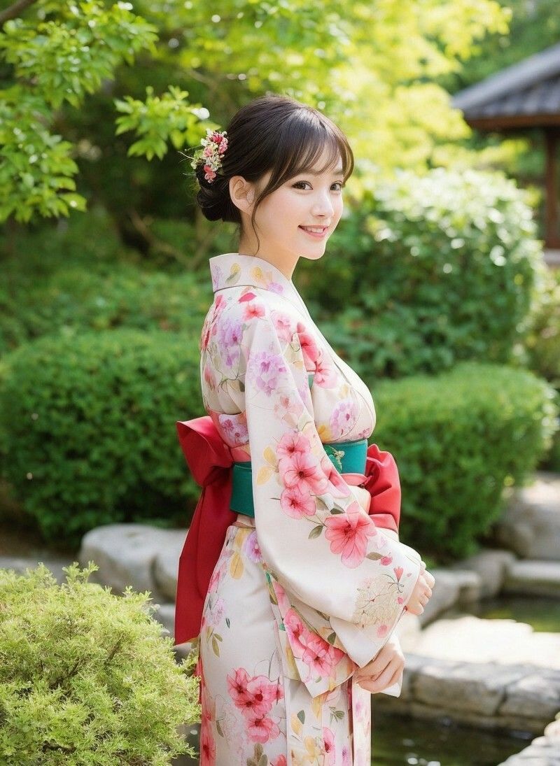 【美女名録】vol1.20  絢爛―振袖に咲く美―  148枚【AIグラビア写真集】 サンプル9ページ目