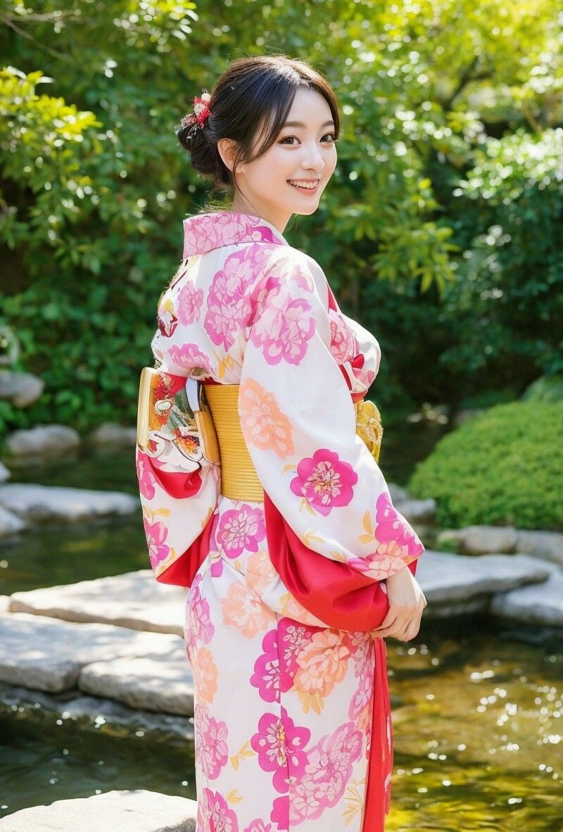 【美女名録】vol2.20  絢爛―振袖に咲く美―  150枚【AIグラビア写真集】 サンプル3ページ目