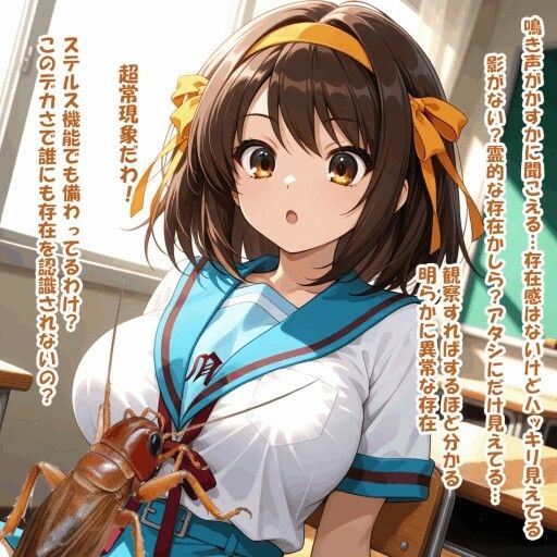パイズリ生物の生態  パイズリバッタ 編 サンプル3ページ目