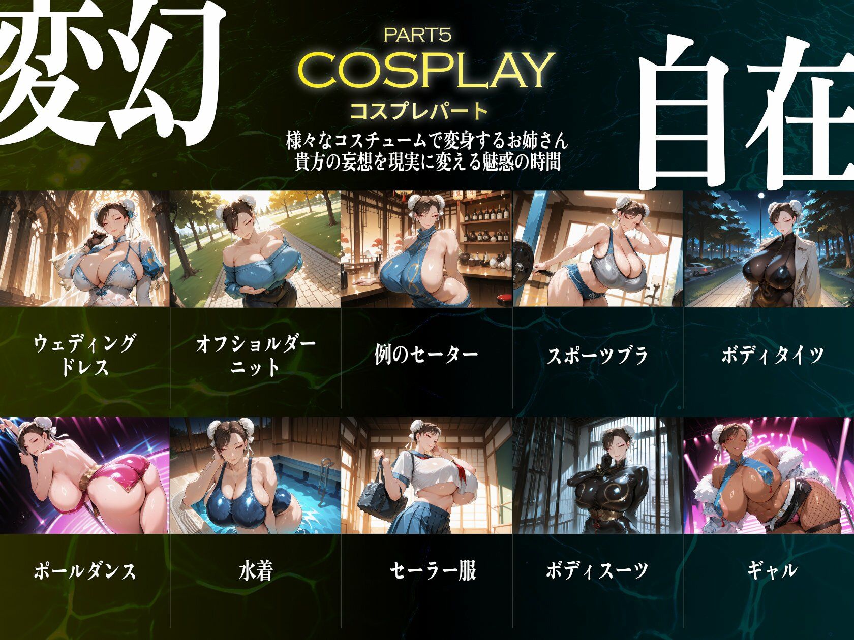 巨乳痴女同人CG集 エーテライト No.22 サンプル6ページ目