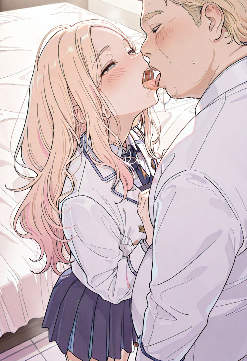 学？ス_十？星？_激似_パパ活えっち編 サンプル5ページ目