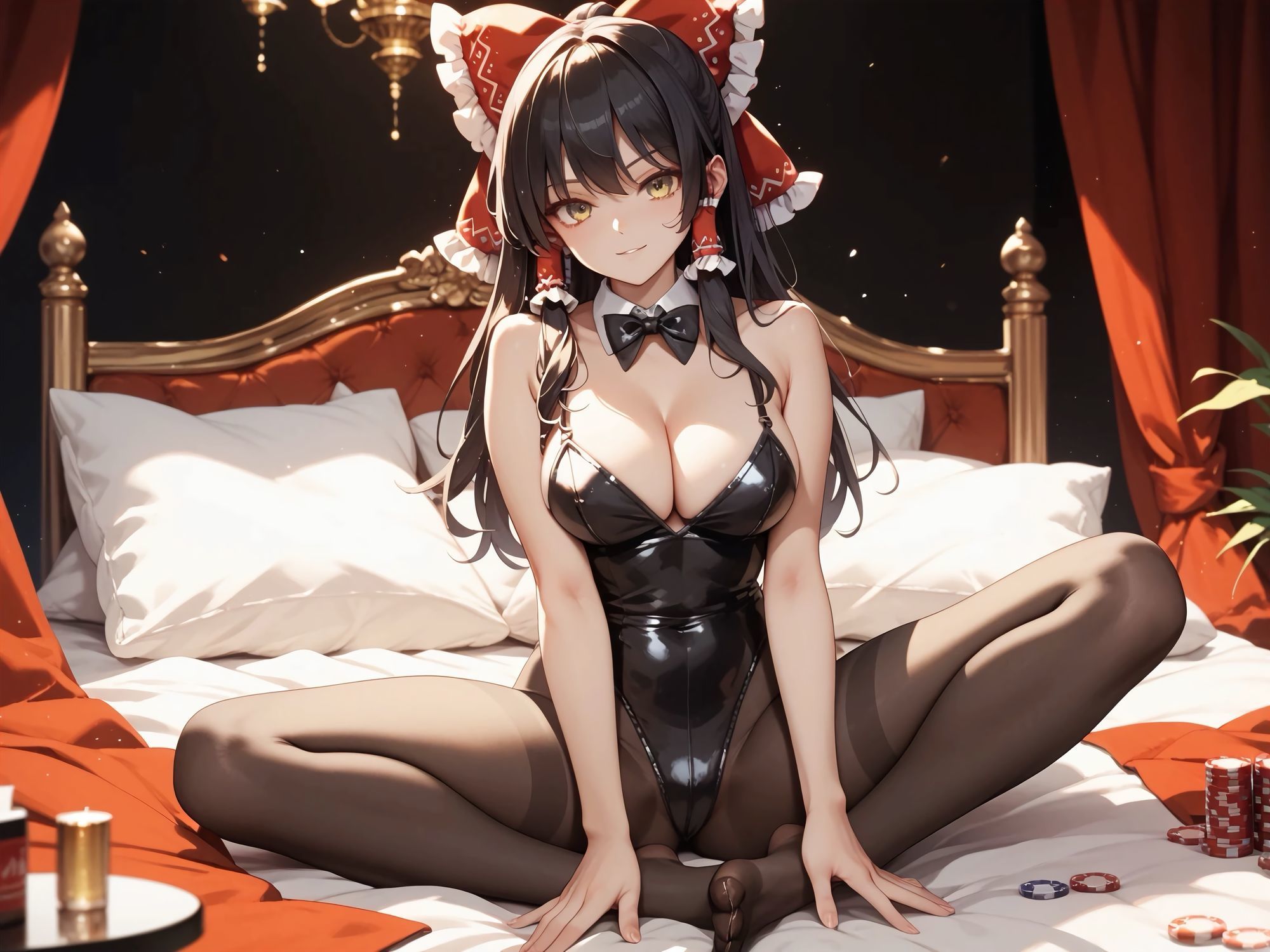 黒装霊夢 ―Leotard Edition― サンプル5ページ目