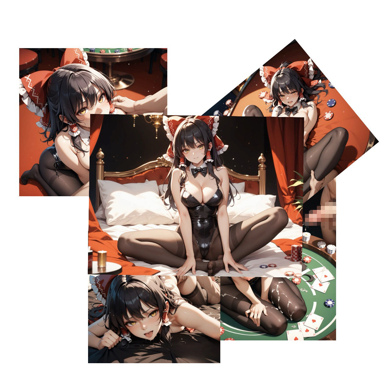 黒装霊夢 ―Leotard Edition― サンプル7ページ目