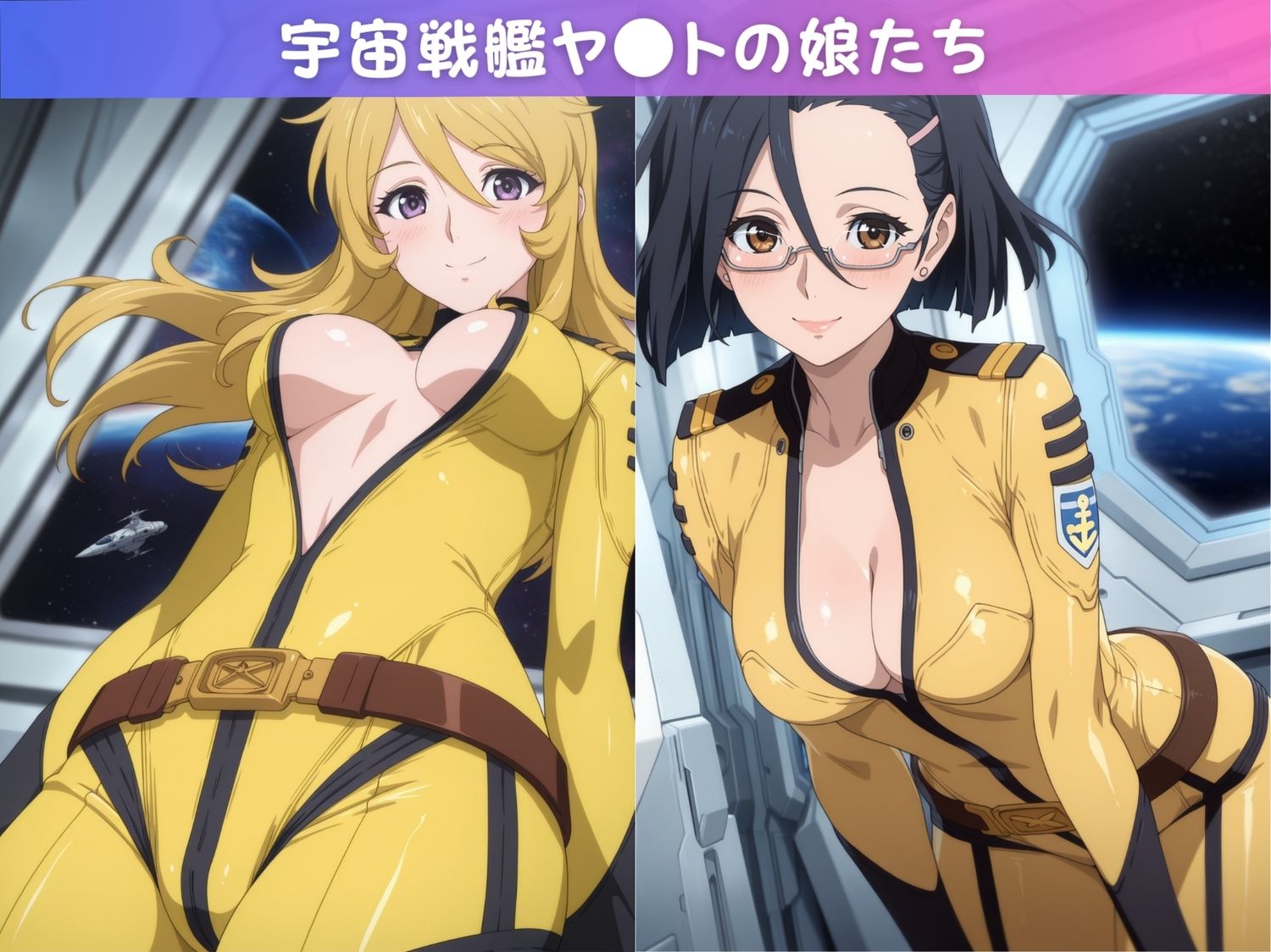 私に入れてください（ハート）宇宙戦艦ヤ●ト サンプル1ページ目