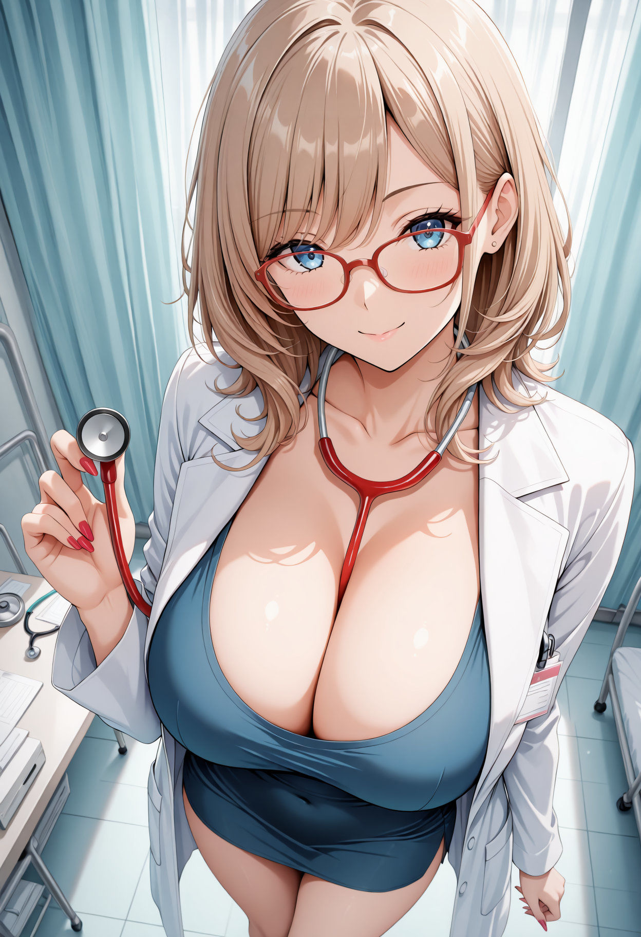 先生がとっても優秀なのですぐに元気になります  白井 優里（しらいゆうり） サンプル1ページ目