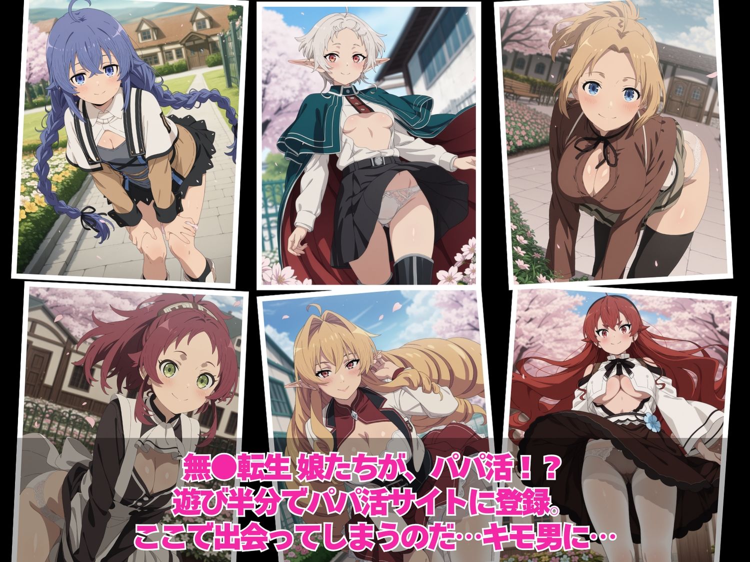 私たちのカラダは乗っ取られた！パパ活アプリの罠〜無●転生〜異世界行ったら本気だす〜編〜 サンプル1ページ目