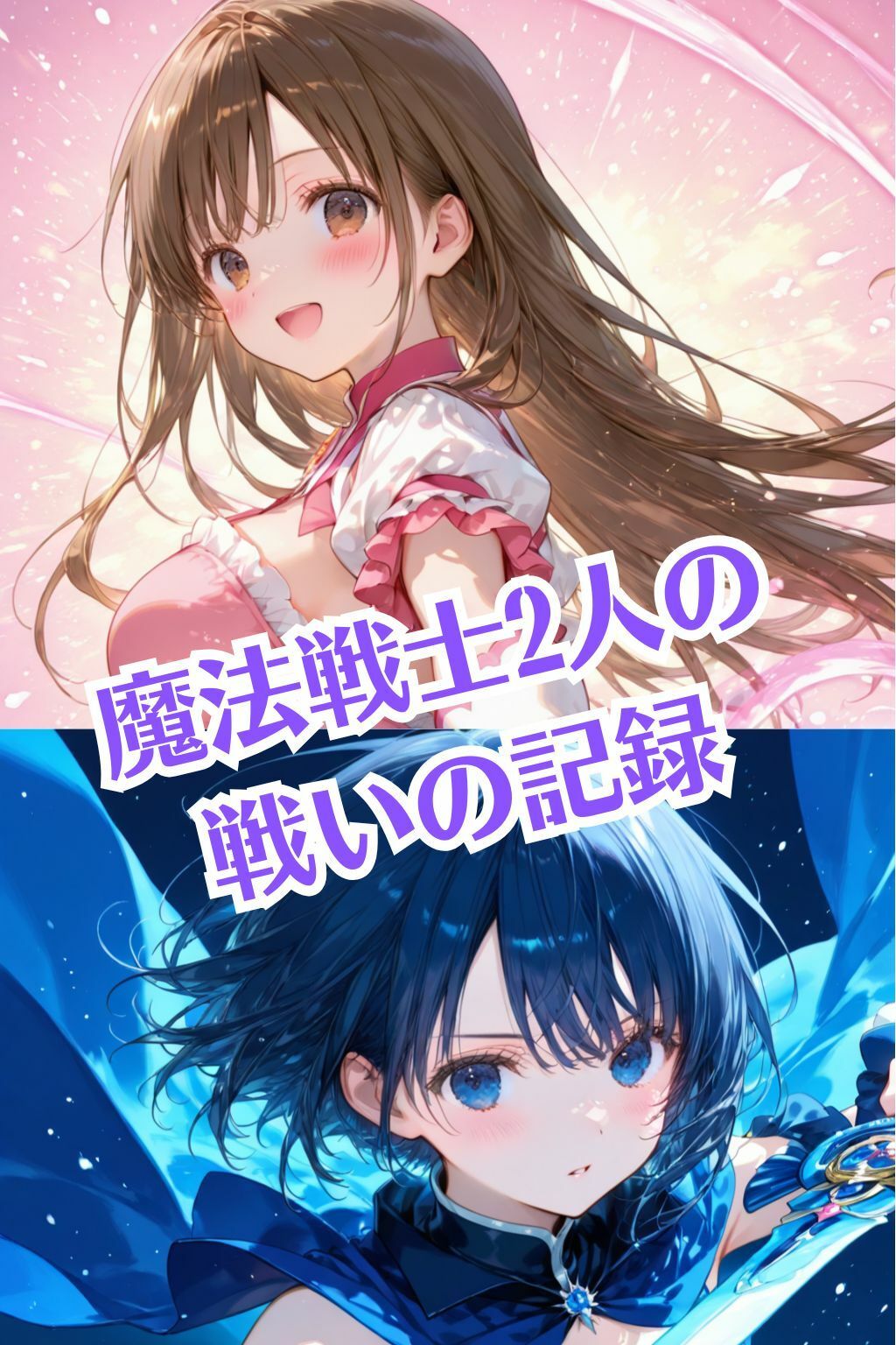 魔法戦士えりな＆せりか vol.0 闇に潜む魔物 編 サンプル1ページ目