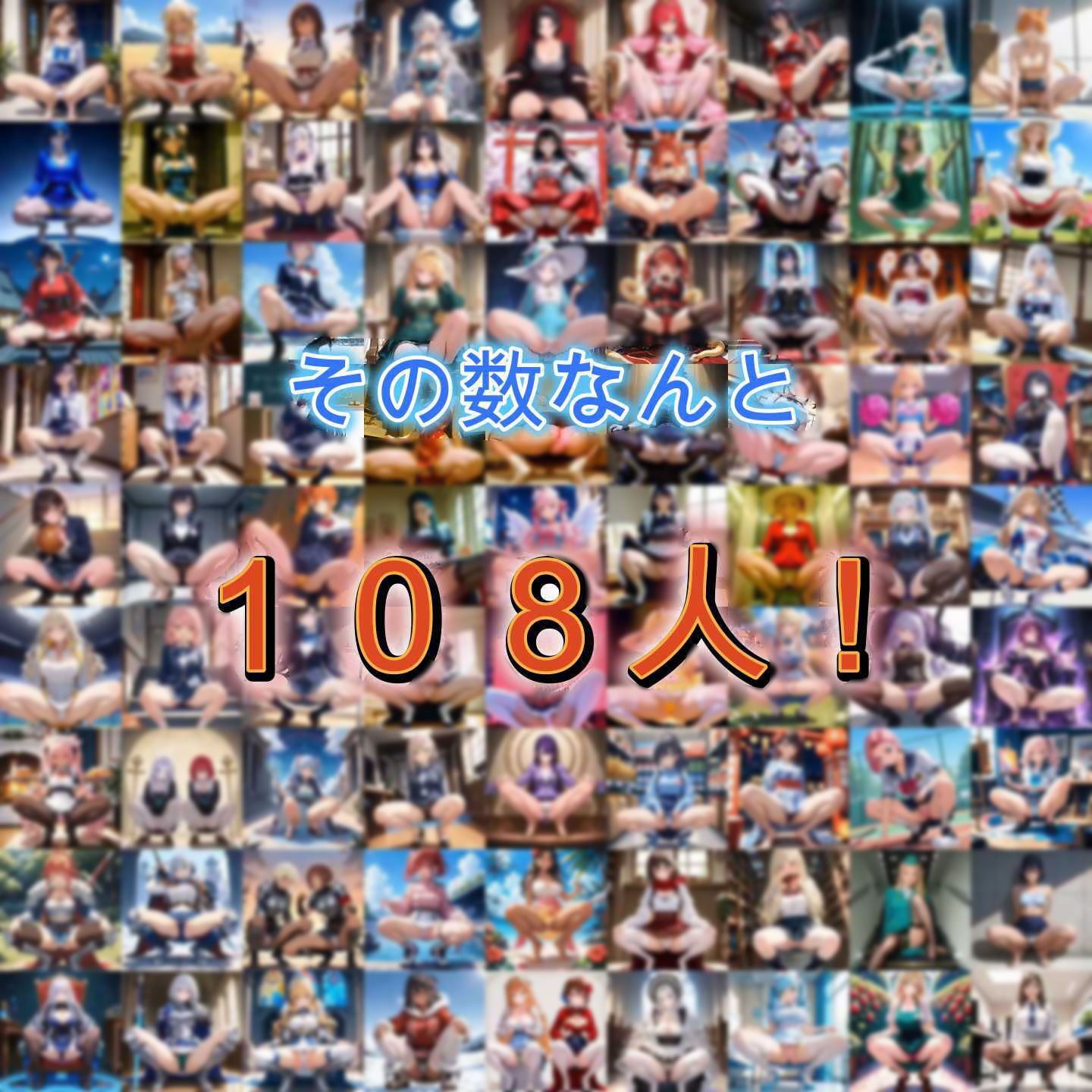 開脚尻ーズDX（108の煩悩編） サンプル5ページ目