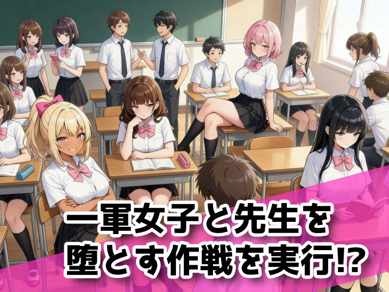 一軍女子と先生のヌルヌル催●ソープランド学園祭 サンプル1ページ目