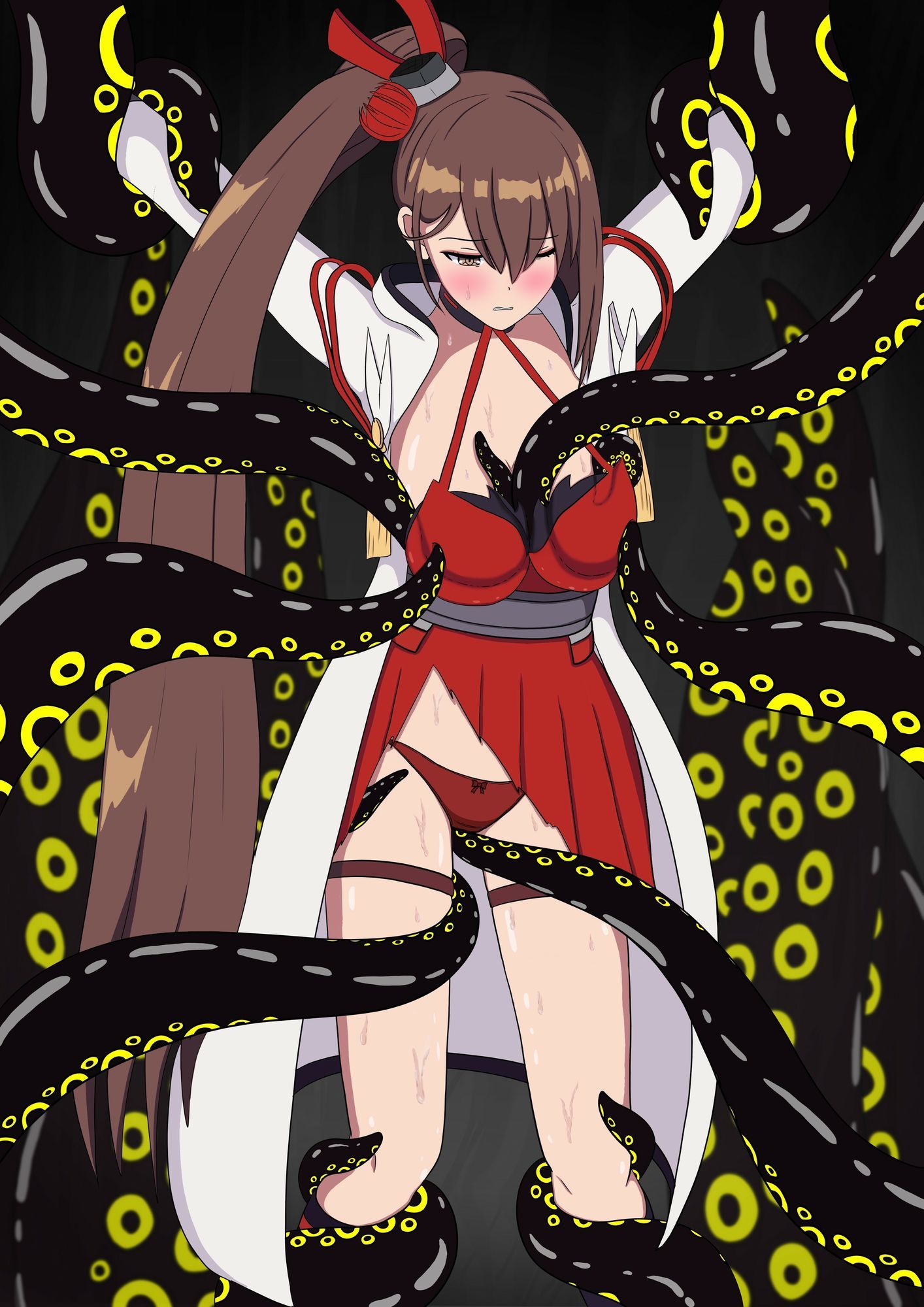 瑞鶴敗北（アズールレーン） サンプル3ページ目