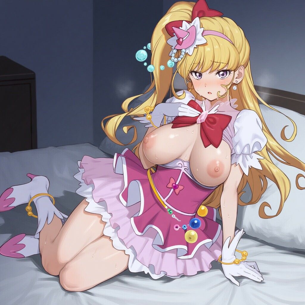 おじさんとキュアミラ◯ルのラブラブSEX サンプル2ページ目