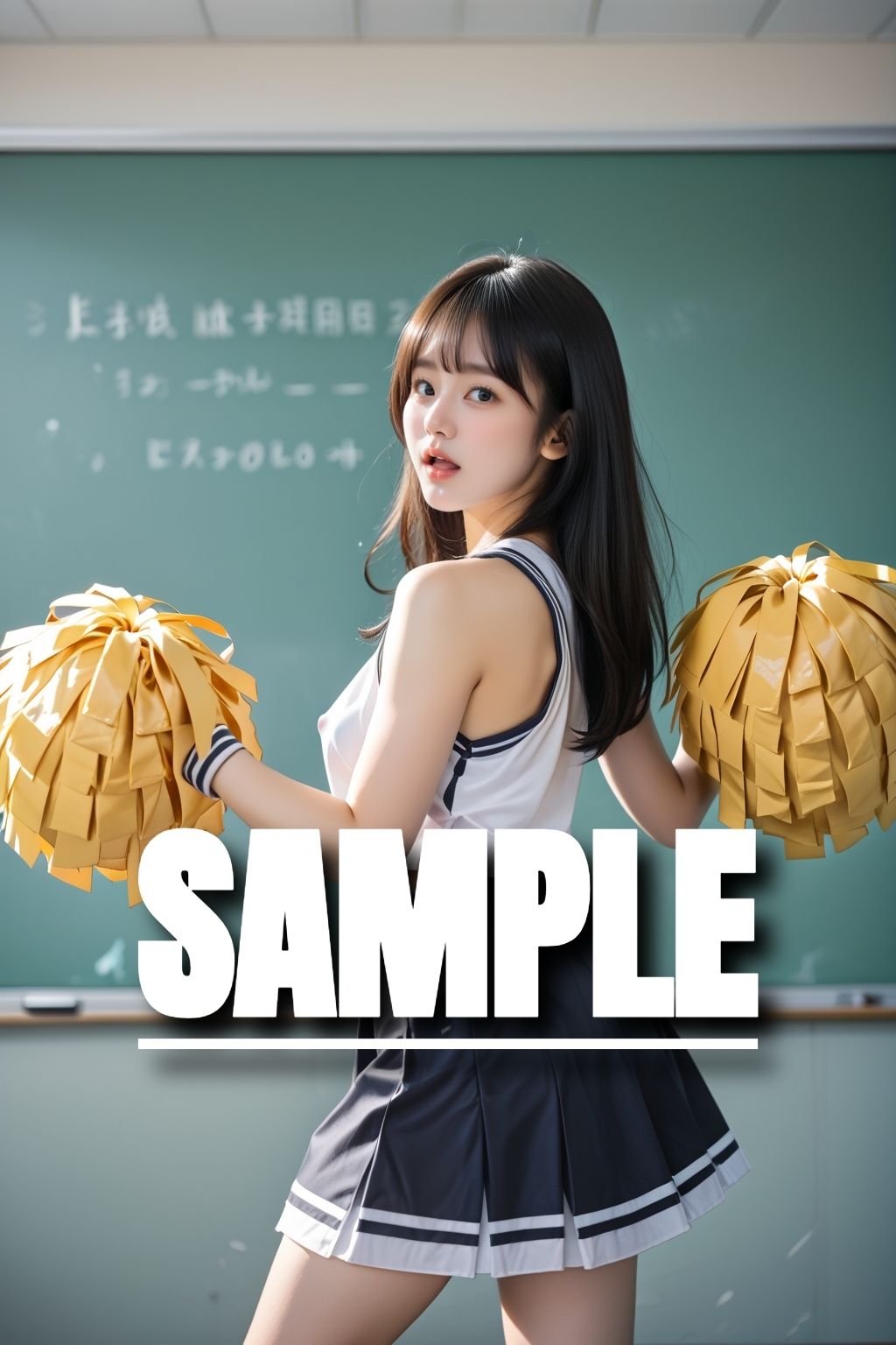 子作り実習  チアガール編 サンプル3ページ目