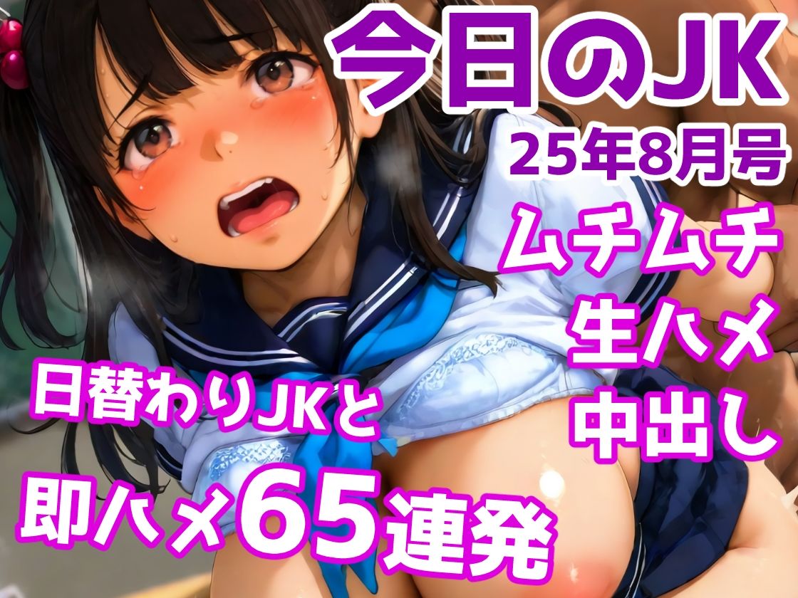 今日のJK 25年8月号 サンプル1ページ目