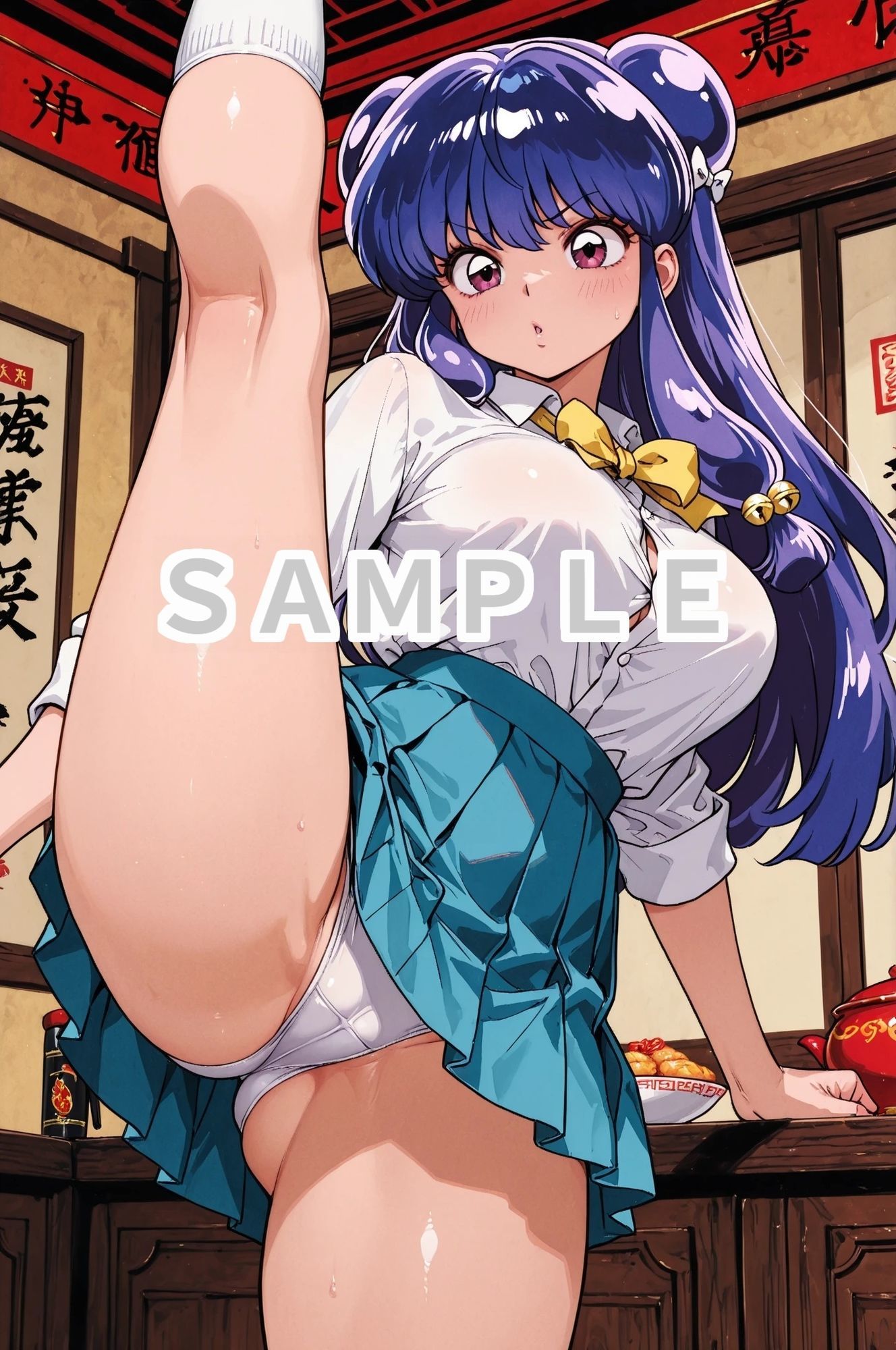 爛漫JKらん〇ちゃん＋シャン〇ー サンプル2ページ目