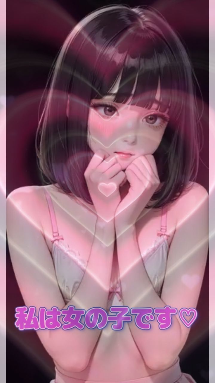 【シッシーヒプノ動画】女装願望解放◆視線で感じちゃう◆可愛い女の子に変身して男の人に見抜きされたい人のためのサブリミナル動画 サンプル4ページ目