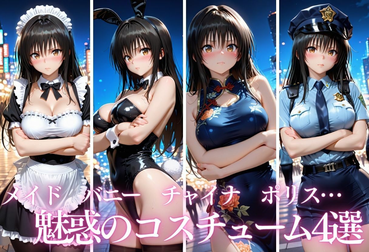 コスプレイヤーと知らない同士で始まる夜 サンプル2ページ目
