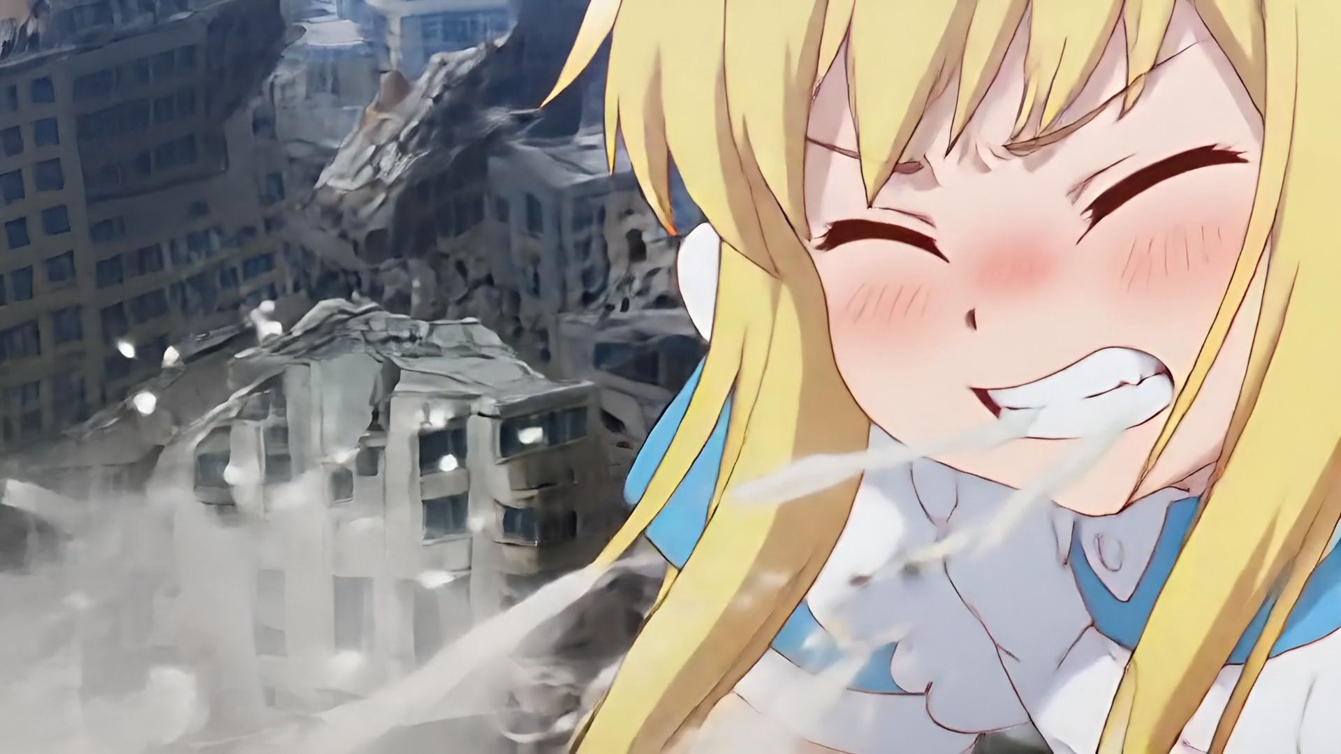 【自信作！】ハイパー巨大娘くしゃみアニメーション！/ Hyper Giantess Sneeze Full Animation！ （mp4） サンプル3ページ目