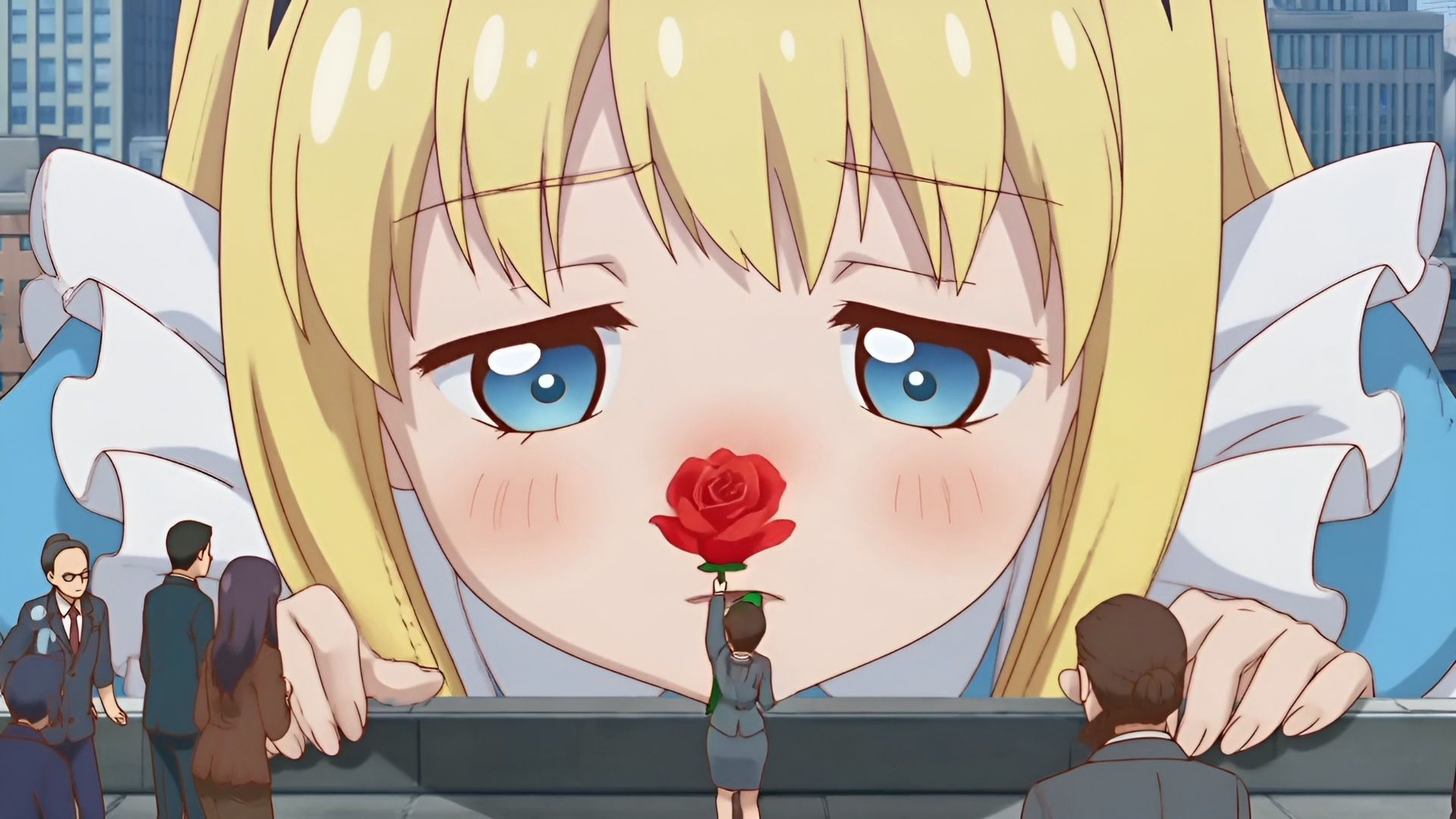 【自信作！】ハイパー巨大娘くしゃみアニメーション！/ Hyper Giantess Sneeze Full Animation！ （mp4） サンプル5ページ目