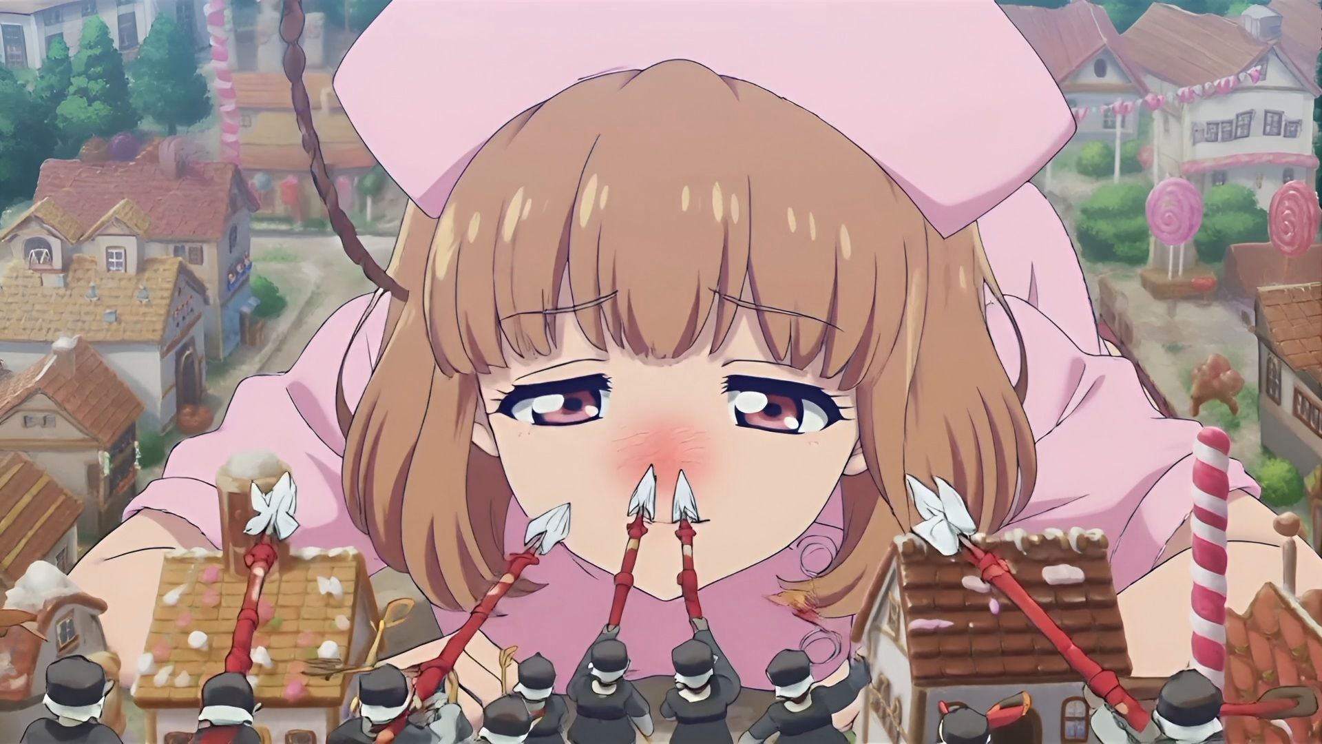 【自信作！】ハイパー巨大娘くしゃみアニメーション！/ Hyper Giantess Sneeze Full Animation！ （mp4） サンプル7ページ目