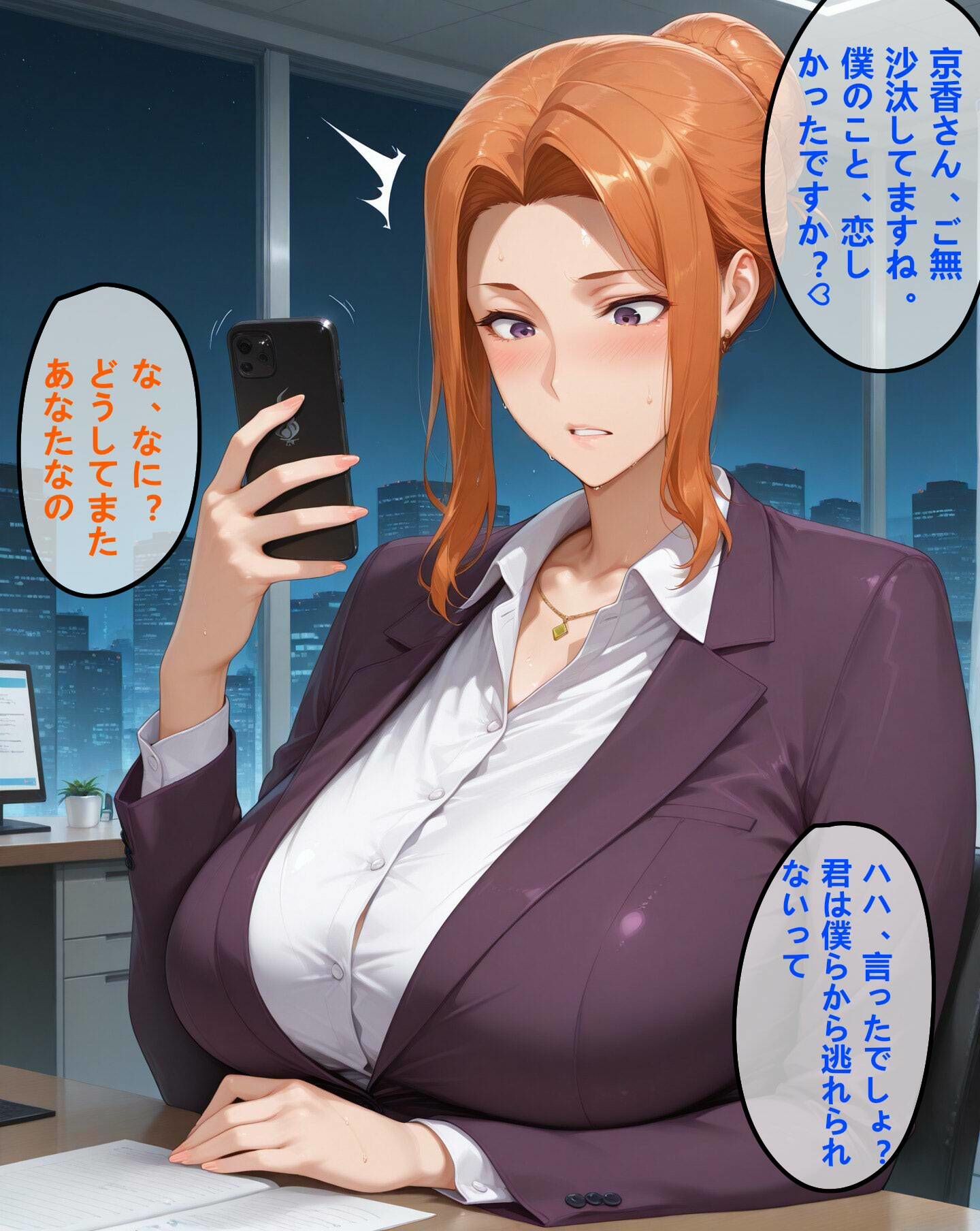 橘◯香〜夜帰らず特別事件 サンプル4ページ目