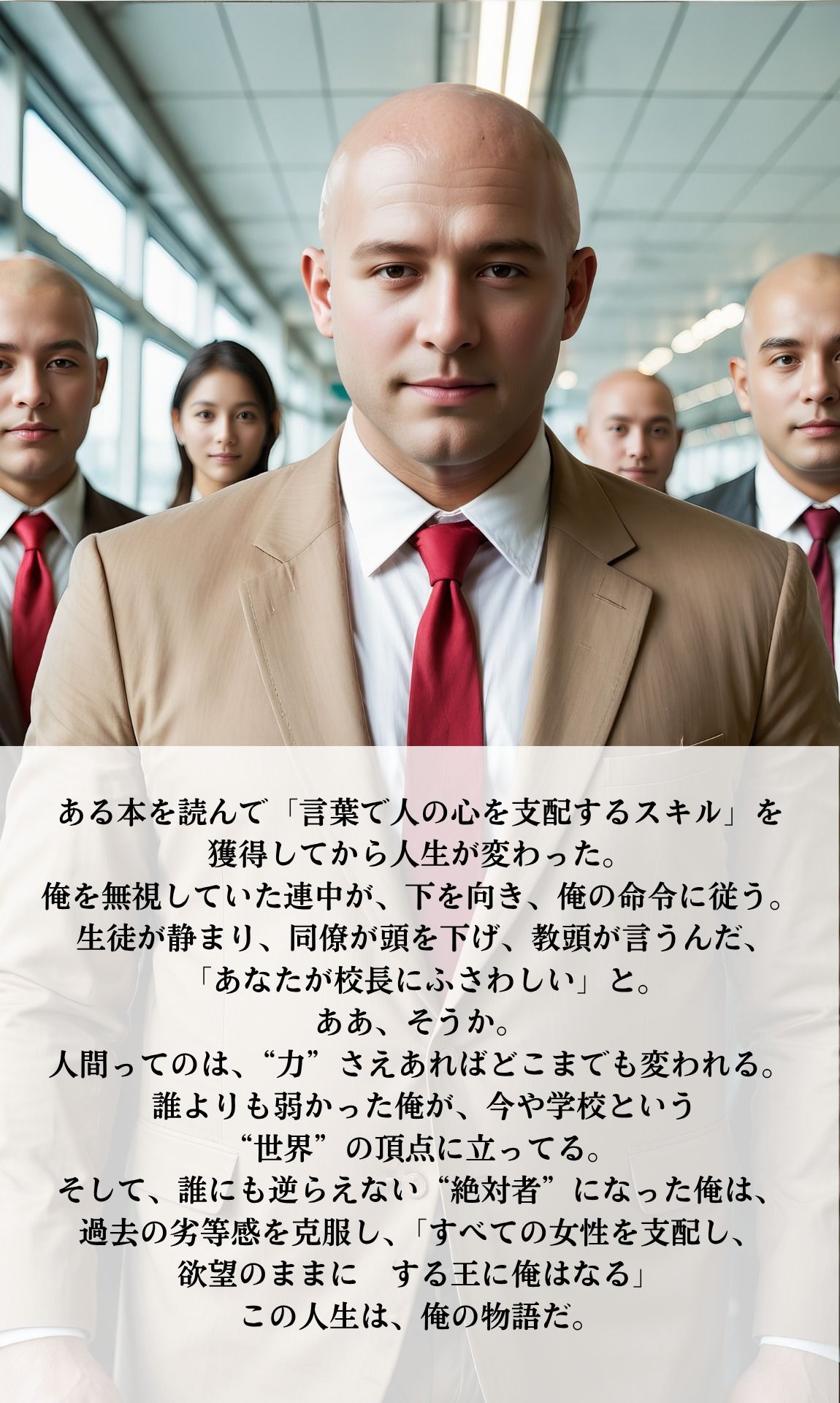 催淫洗脳    学園一の優等生がインテリビッチになるまで サンプル2ページ目