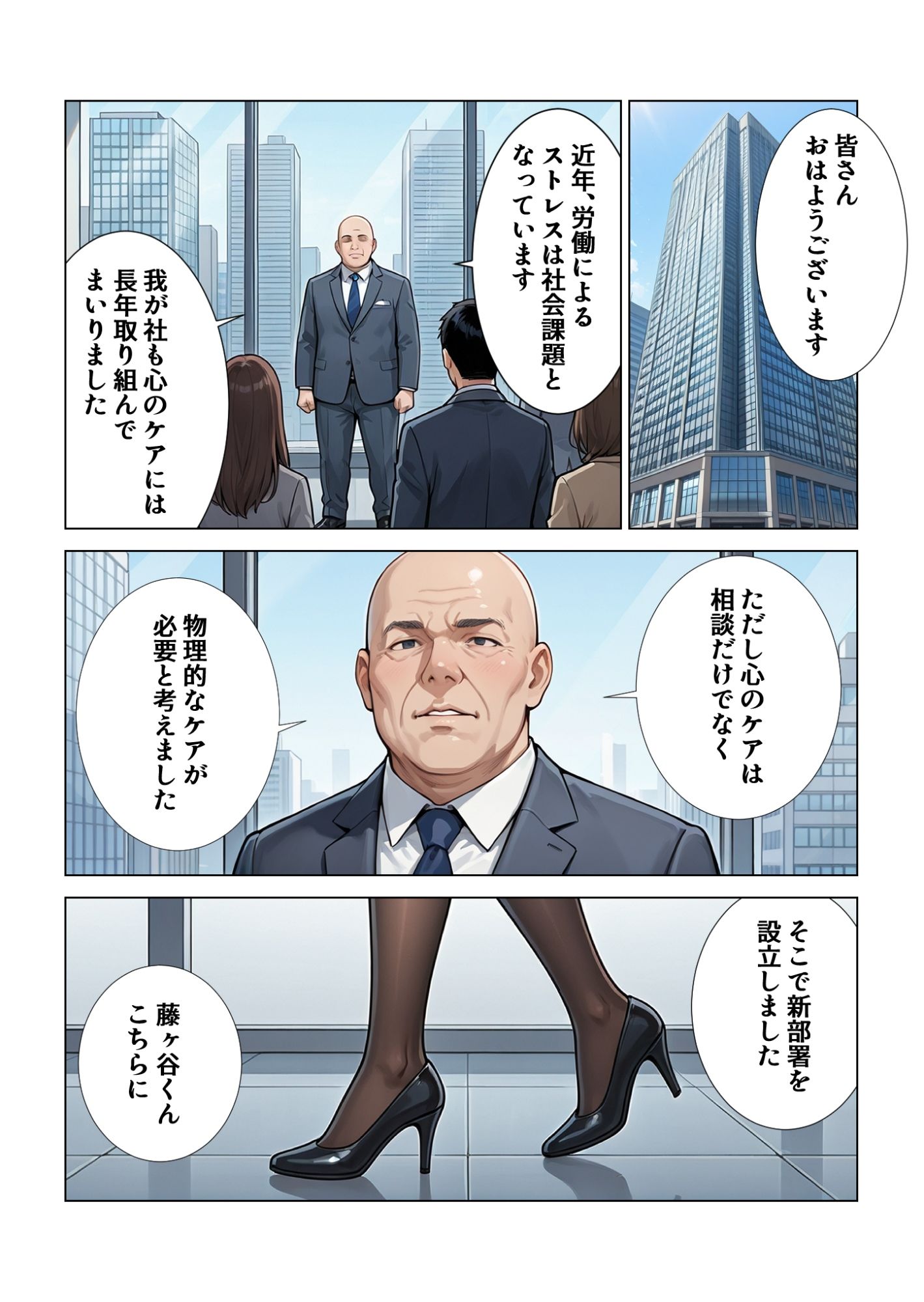 イキまくり性処理課編 HoneyJunction24【セリフ入有】 サンプル1ページ目