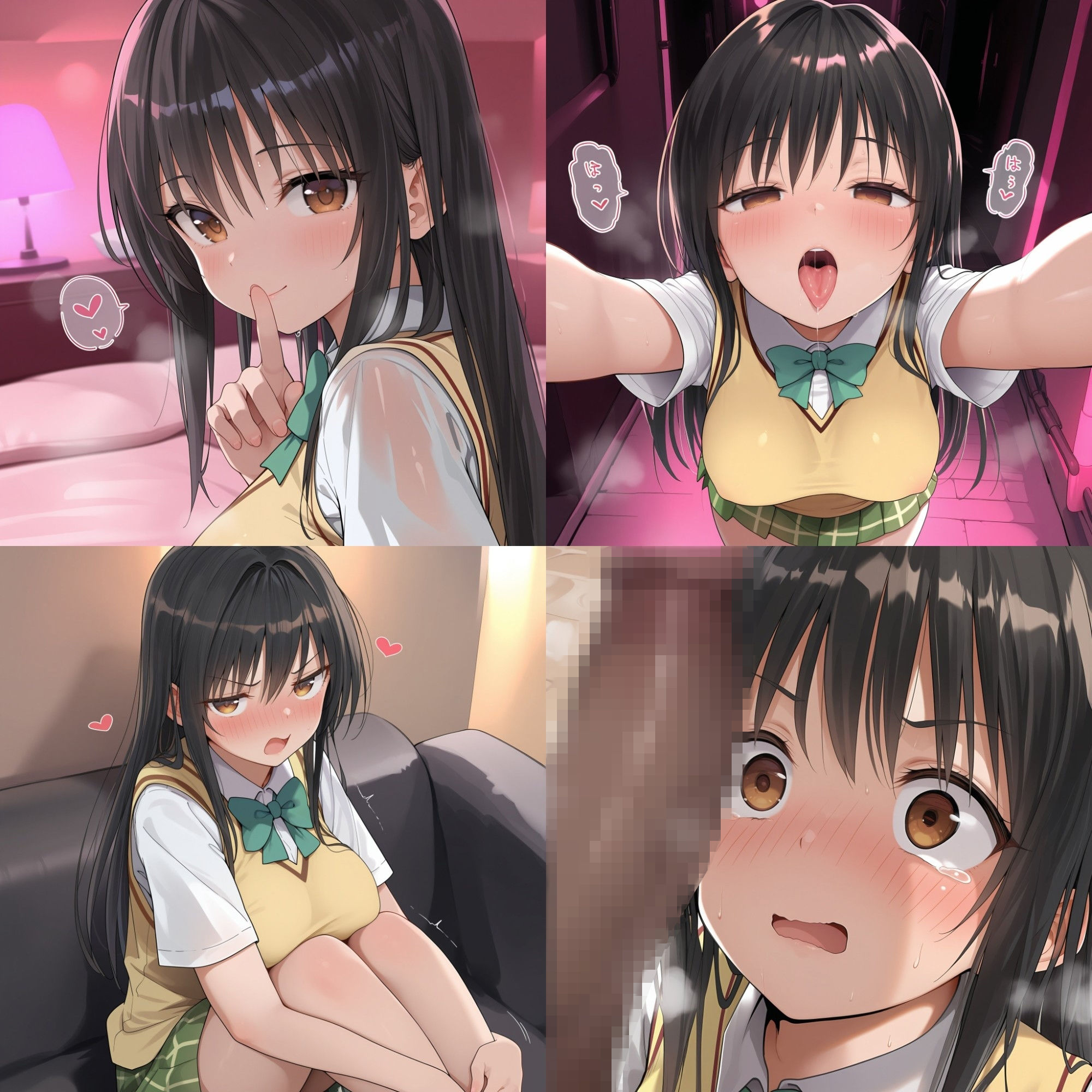 極上生中風俗〜時間無制限×いちゃラブ×濃密ご奉仕〜 -古手◯唯- サンプル1ページ目
