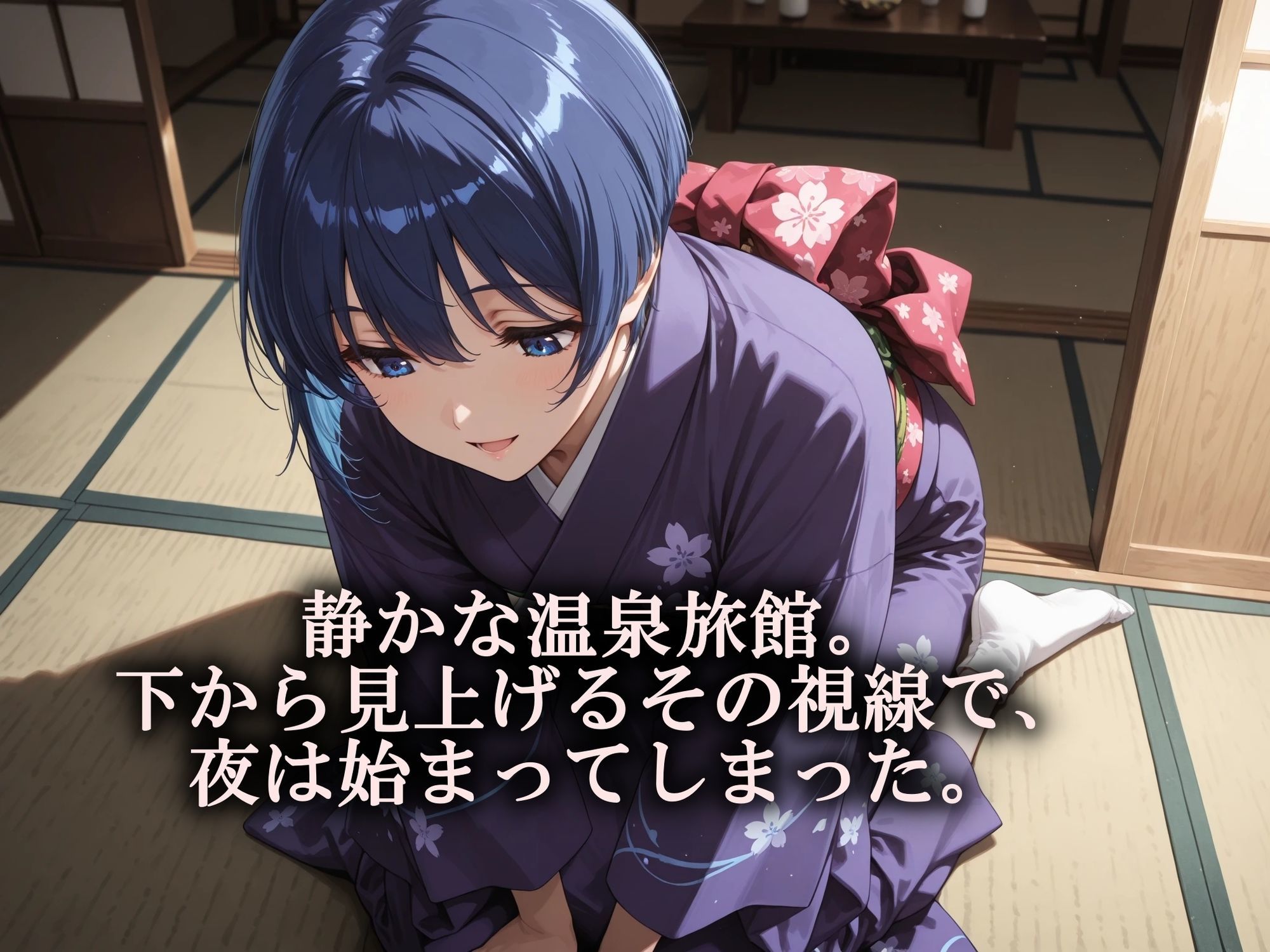 AIイラストCG集119おもてなし亭 Vol.1 葵小町（イラスト集） サンプル1ページ目